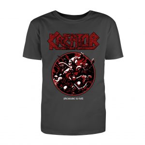 Kreator · Pleasure to kill circle · Camiseta