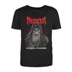 Nervosa · Downfall of mankind · Camiseta