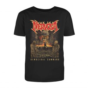 Nervosa · Genocidal command · Camiseta