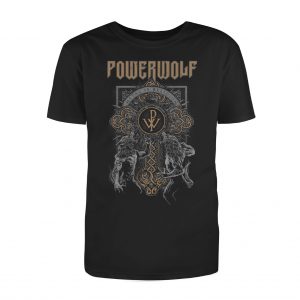 Powerwolf · Wolf cross · Camiseta