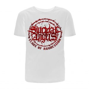 Suicidal Angels · Years Of Aggression White  · Camiseta